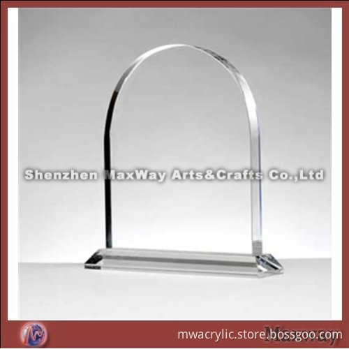 Promotional High Grade Acrylic Arch Award Trophy
